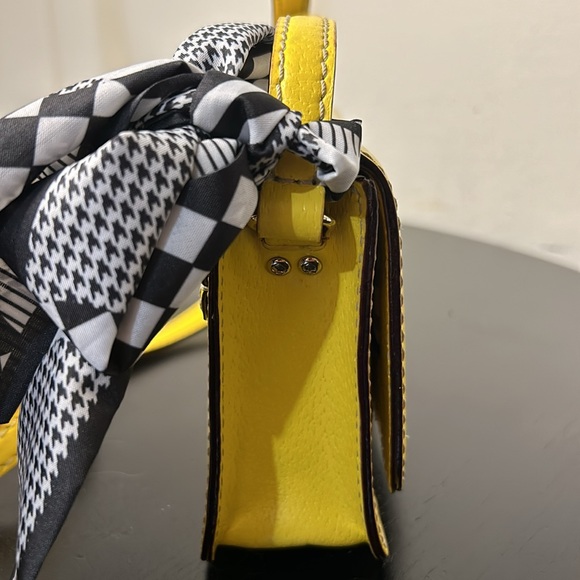 Kate Spade Crossbody Yellow Purse Natalie Wellesley Bag - Picture 3 of 12